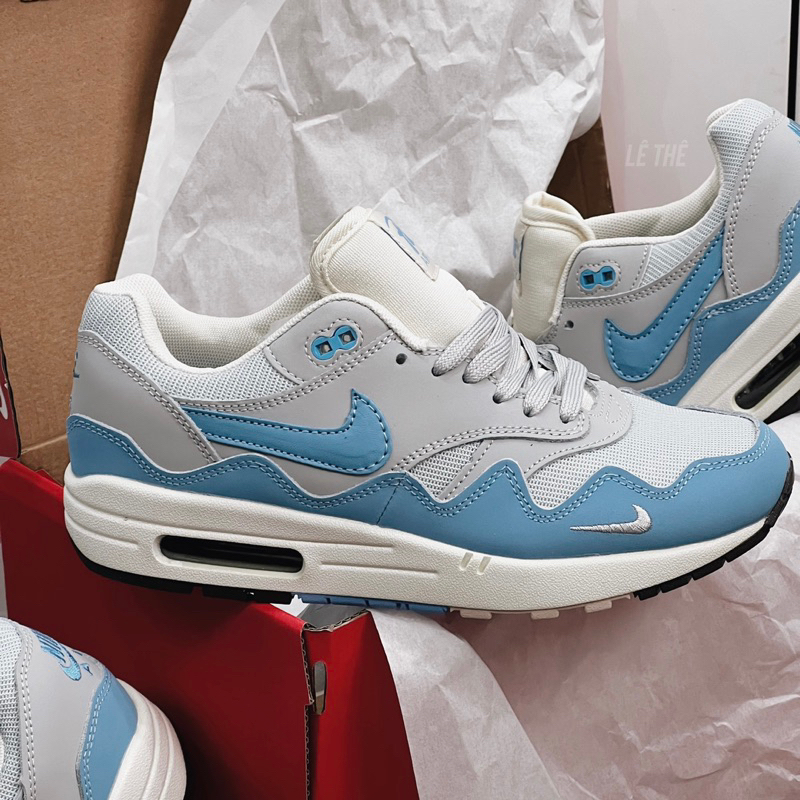 JDK STORE_Giày Sneaker Patta Airmax Noise Aqua Xanh Dương