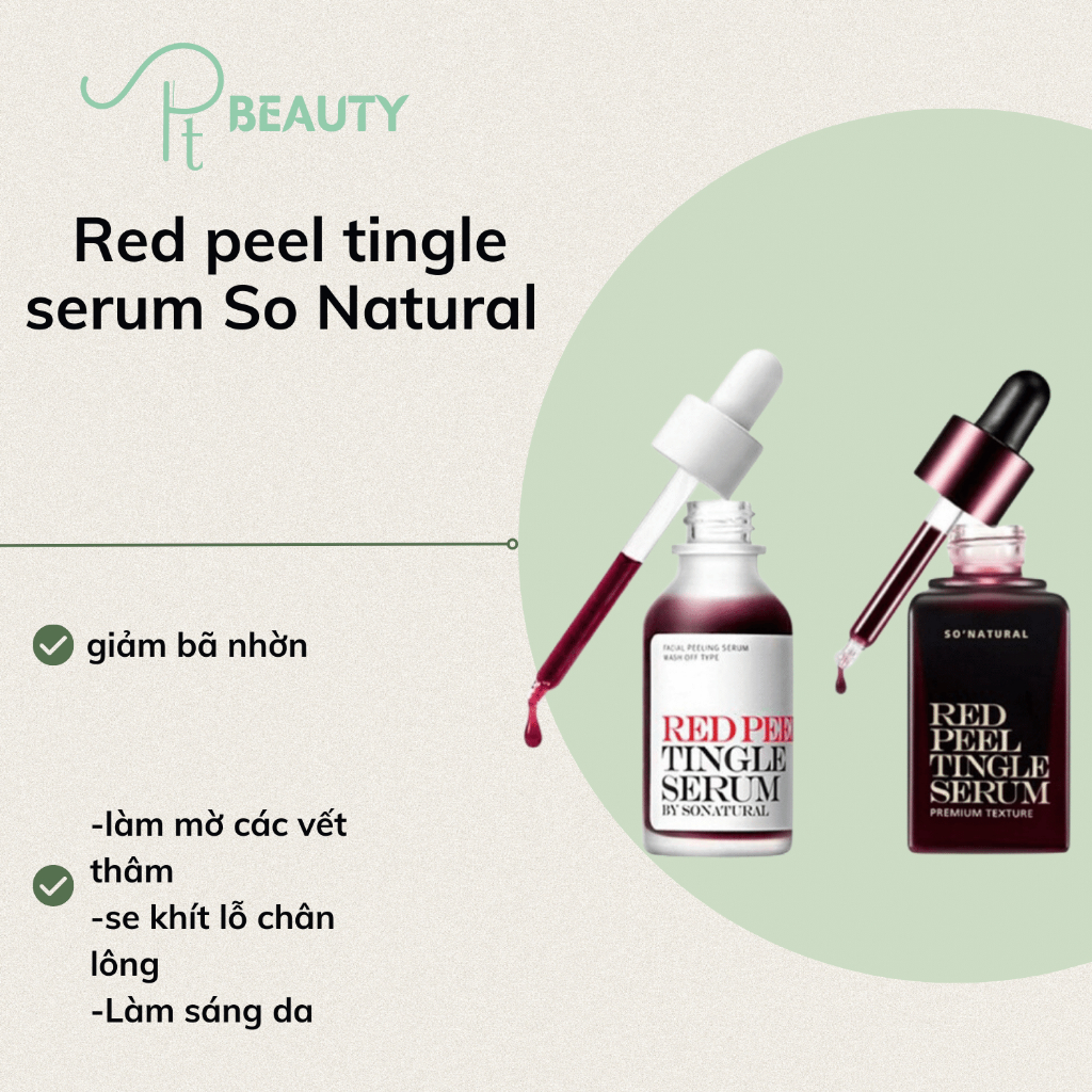 Thay da sinh học Red Peel Tingle Serum