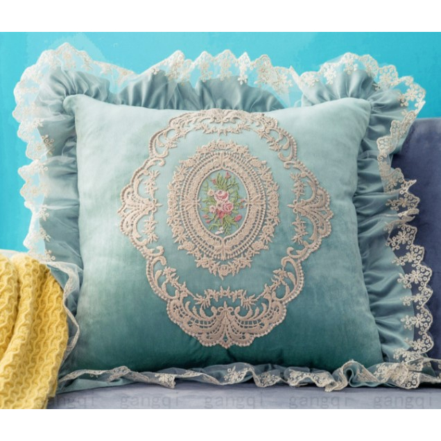 Tấm Lót Bàn Ăn Bằng Ren Thêu Hoa, Vải Ren Hoa Vintage Trải Bàn Trang Trí Tiệc