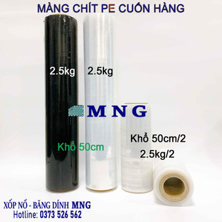 Màng chít, màng PE trắng trong bọc hàng