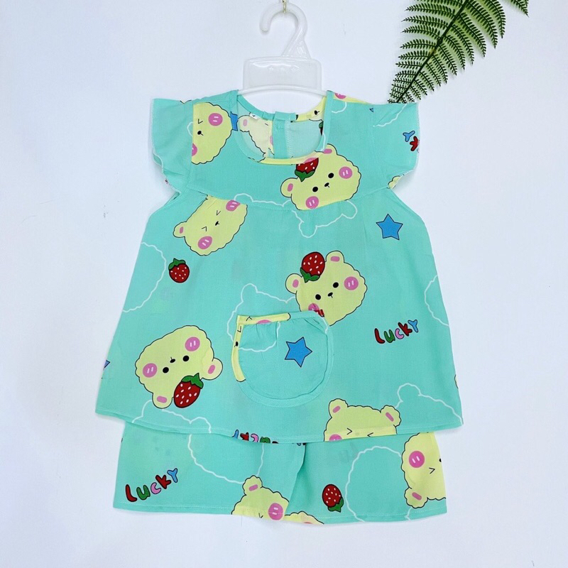 Bộ lanh tole cho bé gái