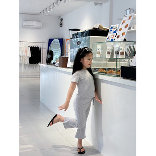 Yauakids - Set áo crop quần loe