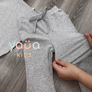Yauakids - Set áo crop quần loe