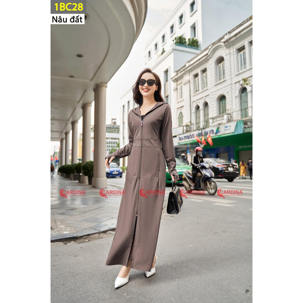 [MÃ HOAN20K giảm 20k đơn 99k] Áo chống nắng toàn thân nữ 2 lớp xuất dư Nhật Cao Cấp vải theo công nghệ AI | BigBuy360 - bigbuy360.vn