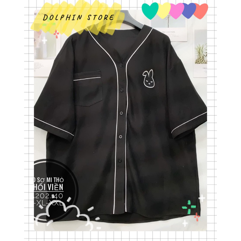 BIGSIZE Áo bóng chày bigsize - Sơ mi unisex bigsize