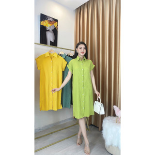 Đầm Sơ Mi Suông Công Sở AMTD117
