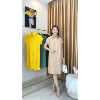 Đầm Sơ Mi Suông Công Sở AMTD117