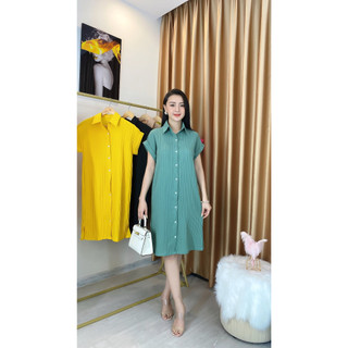 Đầm Sơ Mi Suông Công Sở AMTD117