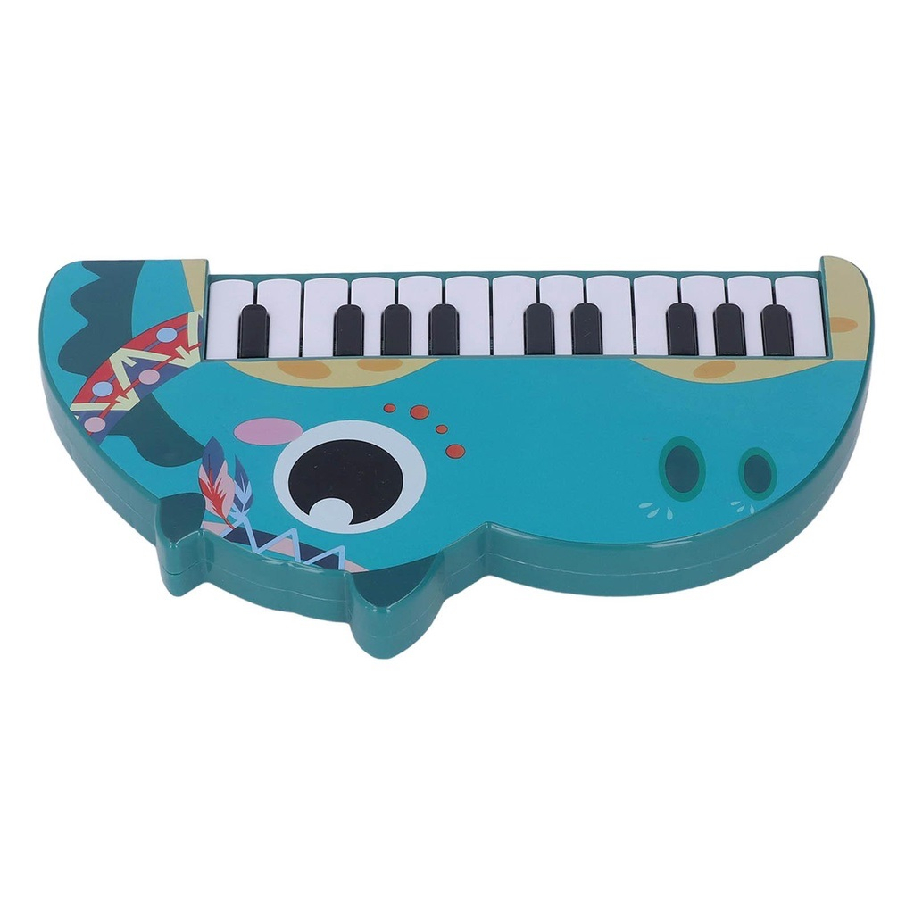 Đồ Chơi Đàn Piano Điện Tử Chạy Pin Hình Khủng Long Hoạt Hình Cho Bé