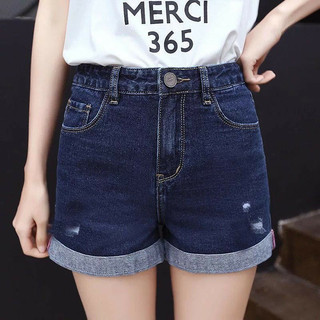 Quần short nữ quần đùi jean nữ lưng cao co giãn hàng công ty xuất khẩu cao cấp
