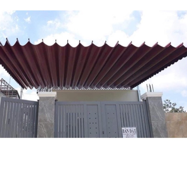 mái xếp di động sân vườn
