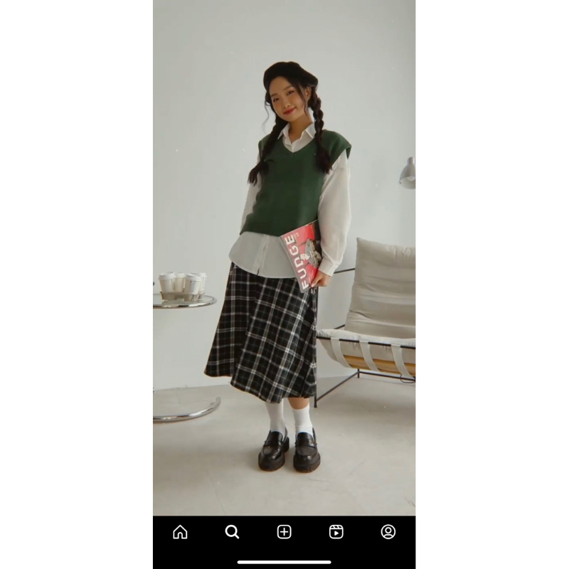 Áo len gile NakedbyV