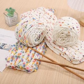 Len PomPom / Len Pom Pom Dệt Kim