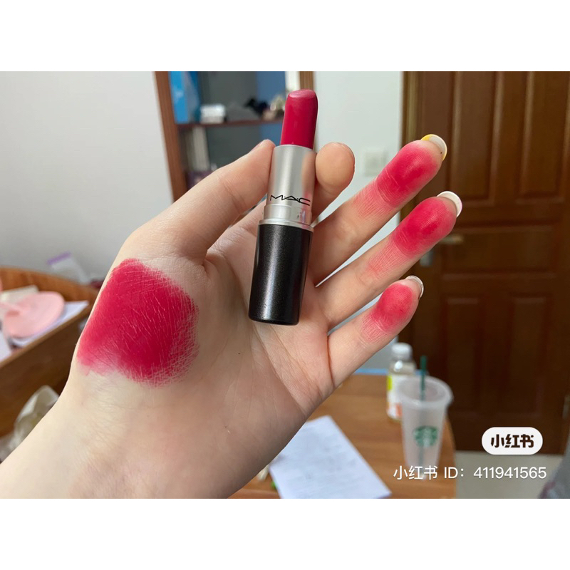Thỏi M.A.C mini 701 UnBox 1,8gr hồng unbox
