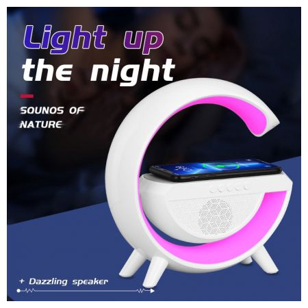 LOA BLUETOOTH BT 2301 KIÊM SẠC KO DÂY CHO ĐT, ĐÈN LED THEO NHẠC CỰC HAY