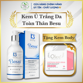 Kem sạch besu ủ trắng da toàn thân tự nhiên