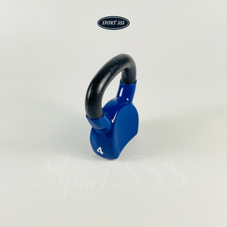 Tạ ấm - kettlebell - tạ bình vôi 4kg bọc cao su - nam , nữ - thể lực - gym - yoga - boxing cao cấp.