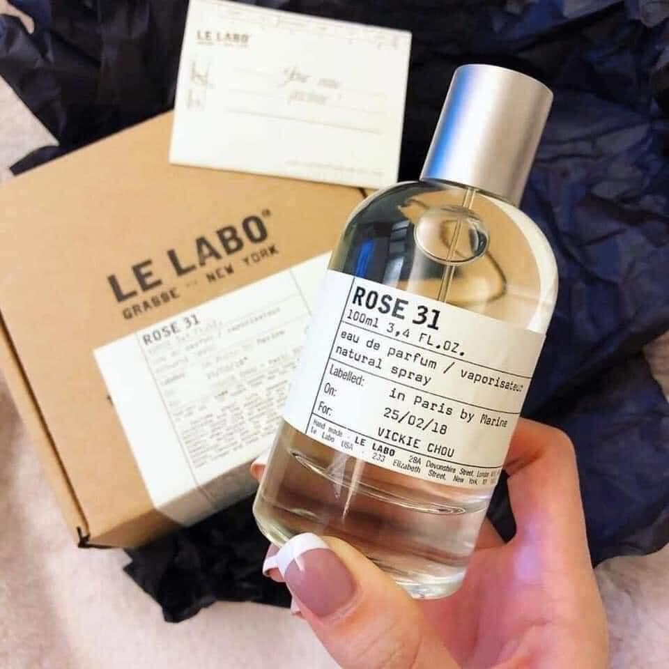Nước Hoa Unisex Lelabo Rose 31 100ml