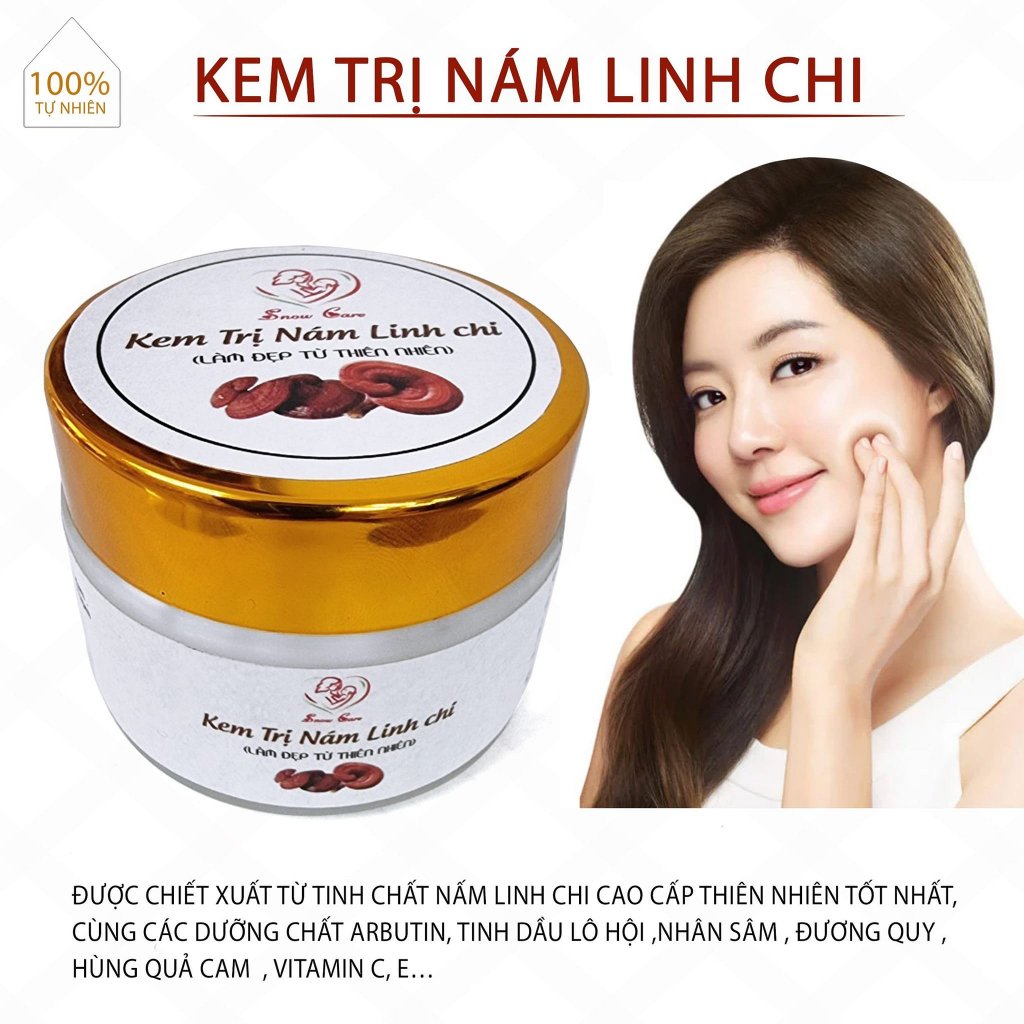 Kem xóa nám linh chi Snowcare