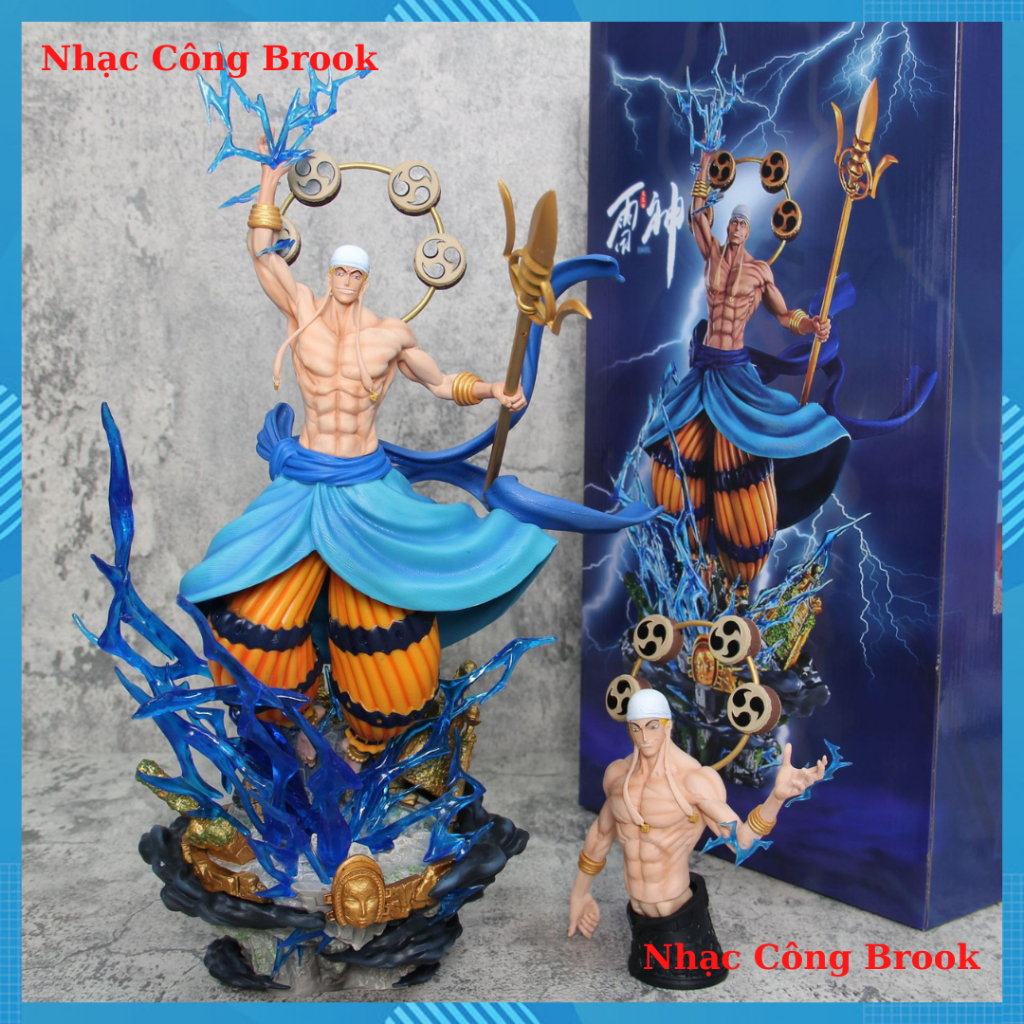 (ncb) Mô hình Enel Thần sấm cao 48cm - mô hình One Piece Enel Giá Rẻ Mũ Rơm Figure Anime Mangafull box