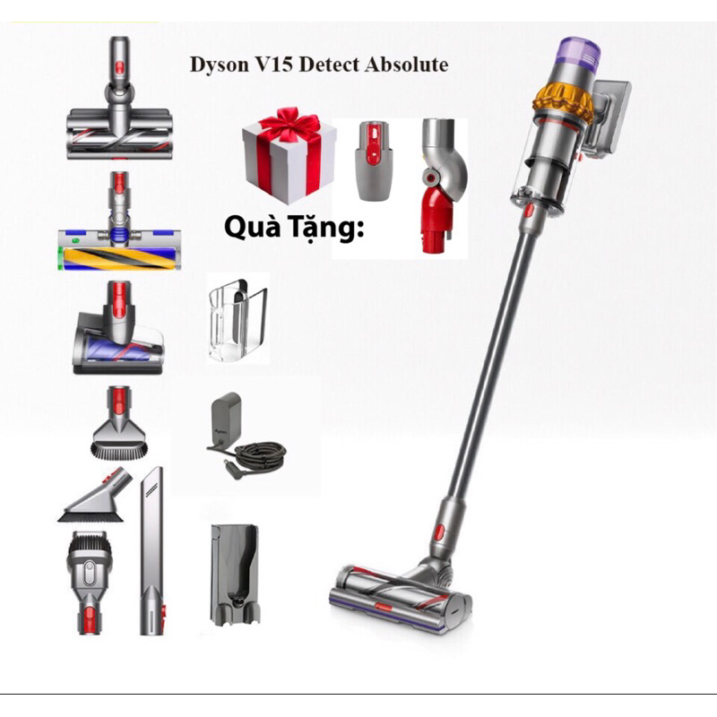Dyson v15 Detect Absolute máy mới Fullbox