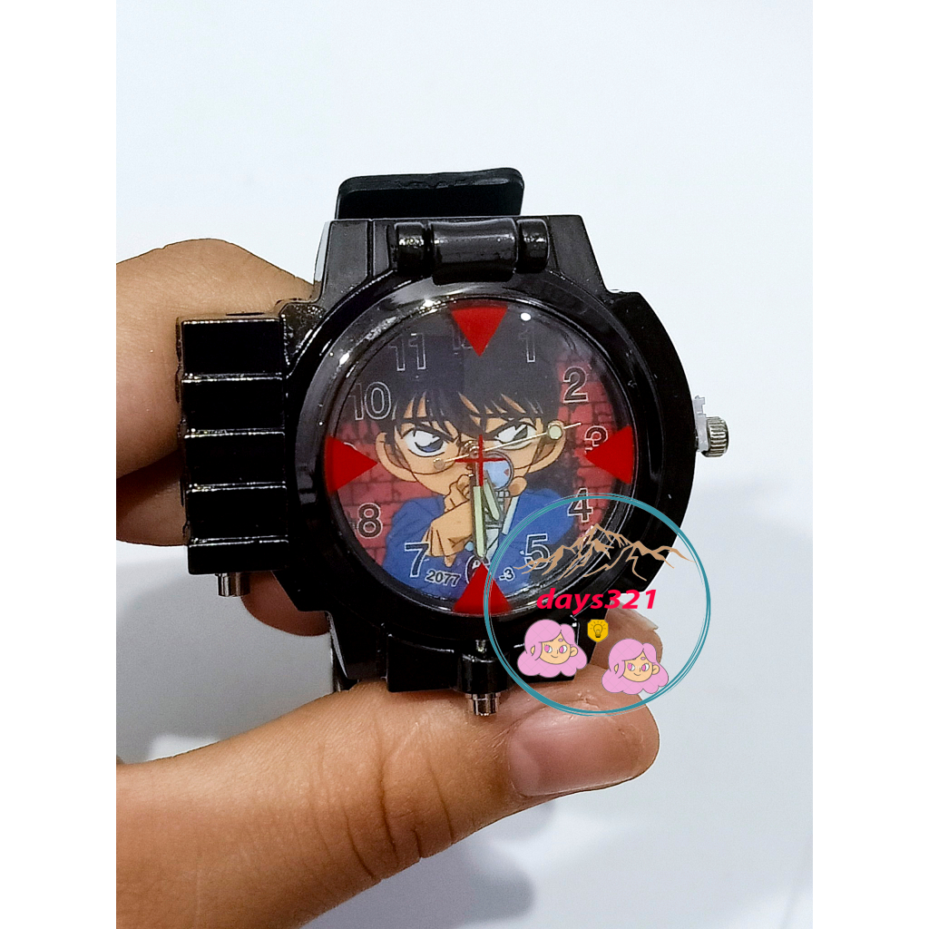 Đồng Hồ Trẻ Conan Đeo Tay Có Laze Cho Bé Trai   thám tử lừng danh Edogawa Conan Shinichi