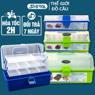Hộp Đựng Phụ Kiện Câu Cá NHIỀU NGĂN - Hộp Đựng Phụ Kiện Câu Đài, Hộp Đựng Đồ Đa Năng - Phụ Kiện Đồ Câu Shiwa