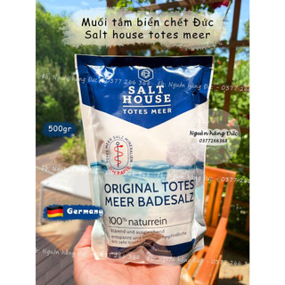 Muối tắm bồn - muối Biển chết Salthouse Totes Meer chuẩn Đức- Nguồn hàng Đức