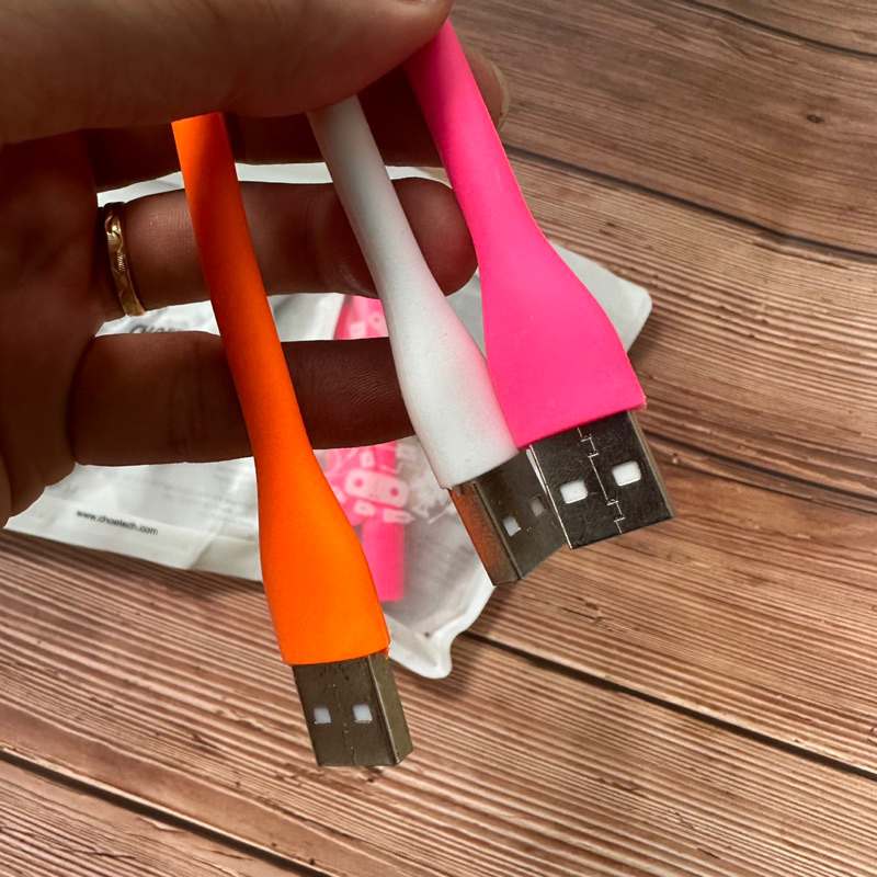 Quạt USB Mini 2 Cánh Dẻo Choetech