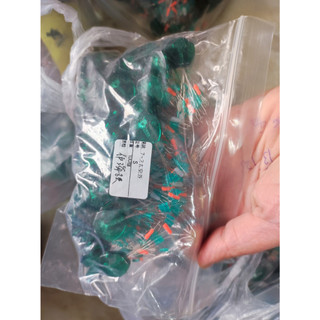 10 tép hạt  chặn silicon: màu xanh 7+2