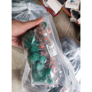 10 tép hạt  chặn silicon: màu xanh 7+2