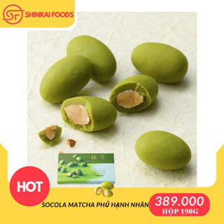 Matcha almond chocolate Royce- Socola trà xanh hạnh nhân Nhật Bản( hộp 190gram)