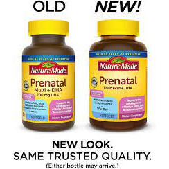 Viên uống cho mẹ bầu PRENATAL FOLIC ACID/ PRENATAL MULTI + DHA