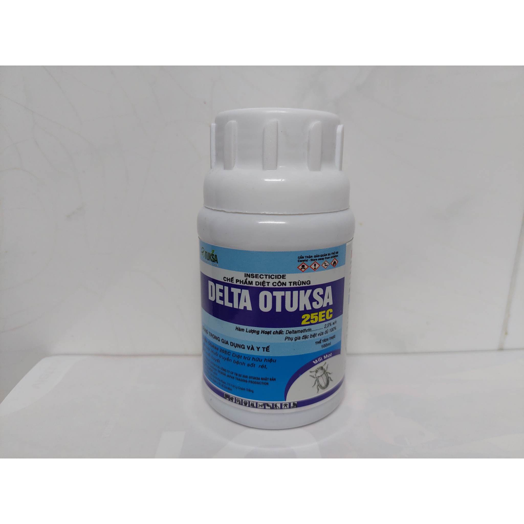 DELTA OTUKSA 25EC - 100ml - Thuốc diệt ve chó hiệu quả TẠI NHÀ