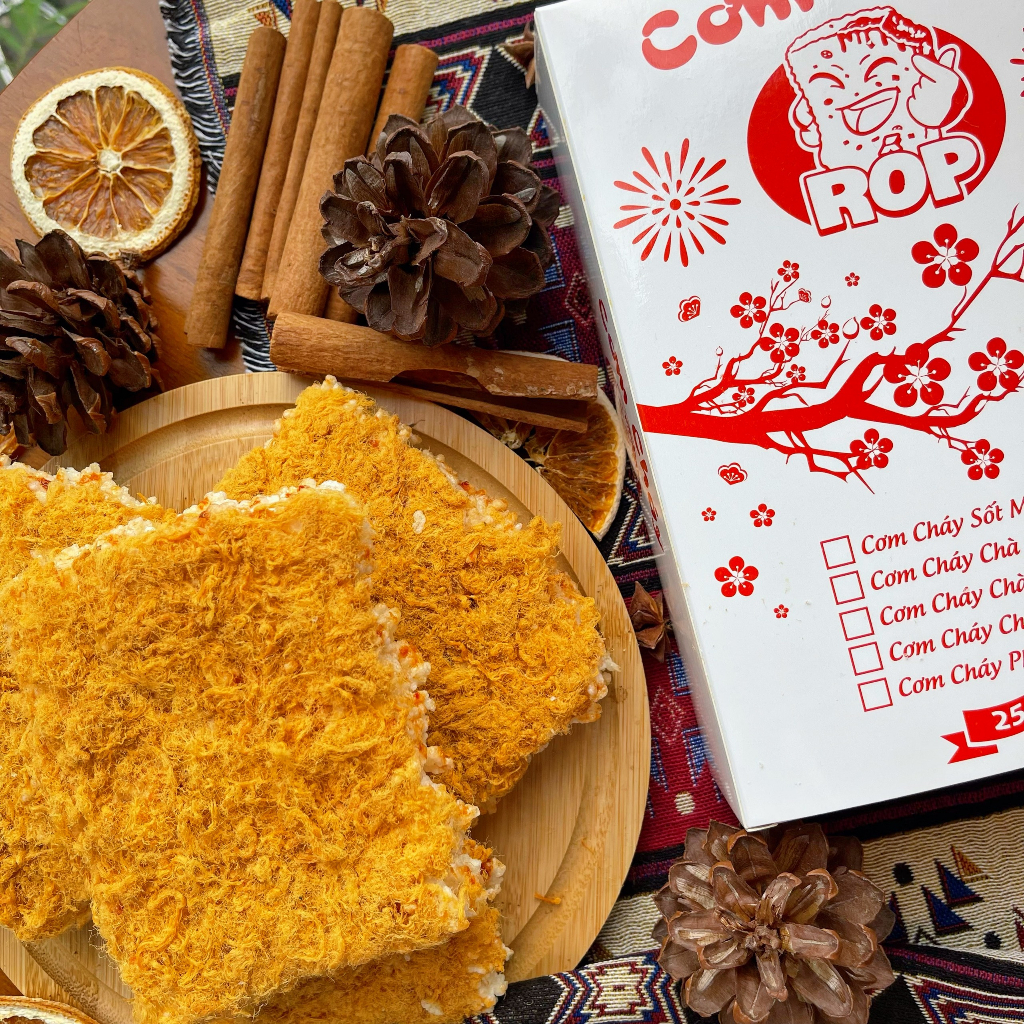 CƠM CHÁY SIÊU NHIỀU CHÀ BÔNG 2 size 80gram - 250gram