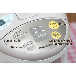 Phích điện ( bình thủy ) Panasonic NC- EG4000CSY ( 4L -700W )