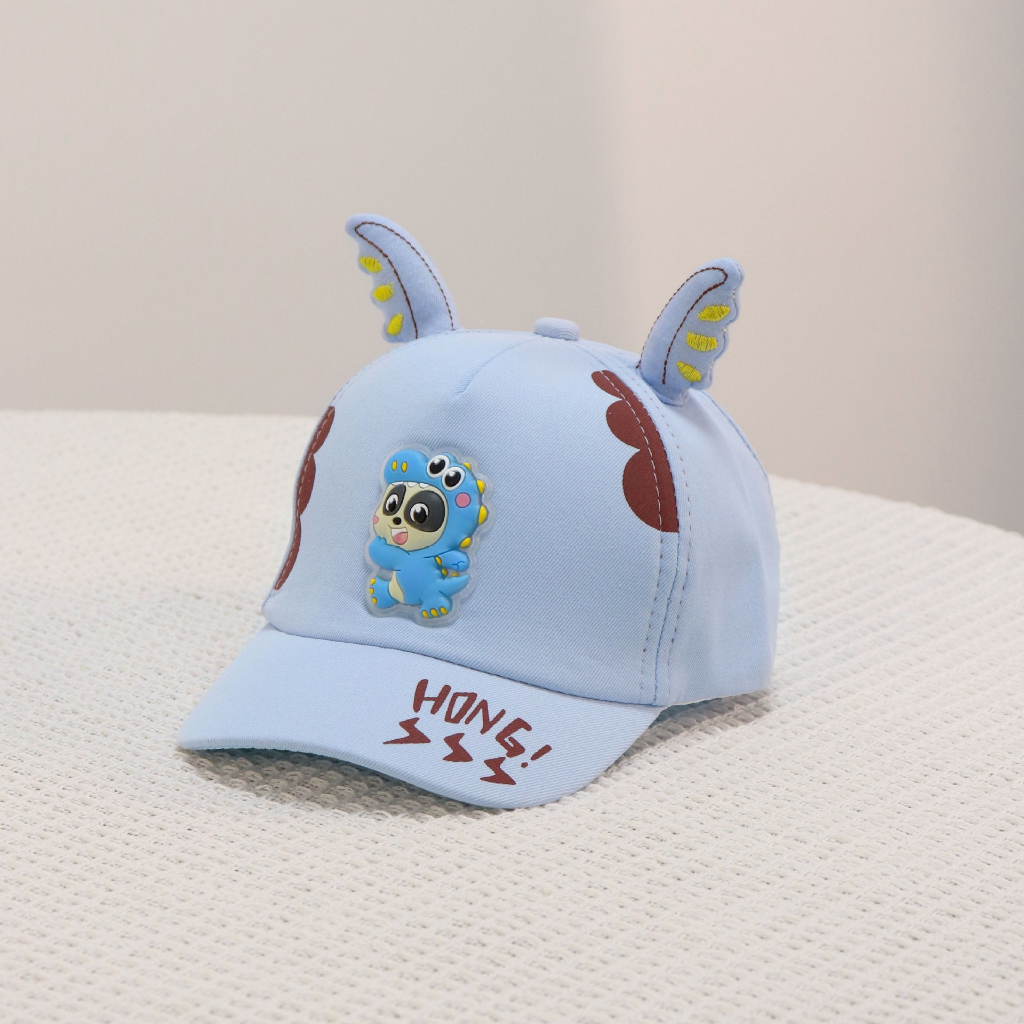 Nón kết mùa hè hình khủng long cực iu cho bé tông màu siêu tươi - NN36