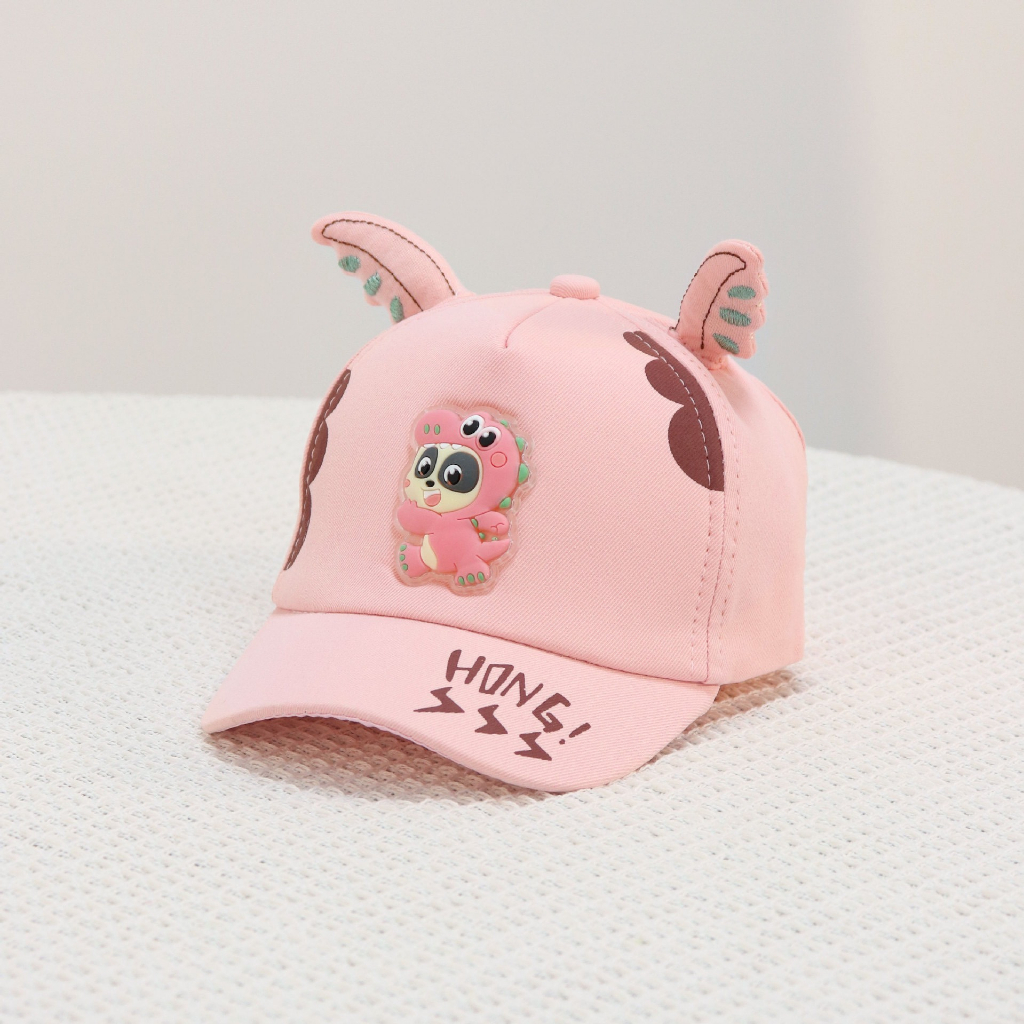 Nón kết mùa hè hình khủng long cực iu cho bé tông màu siêu tươi - NN36