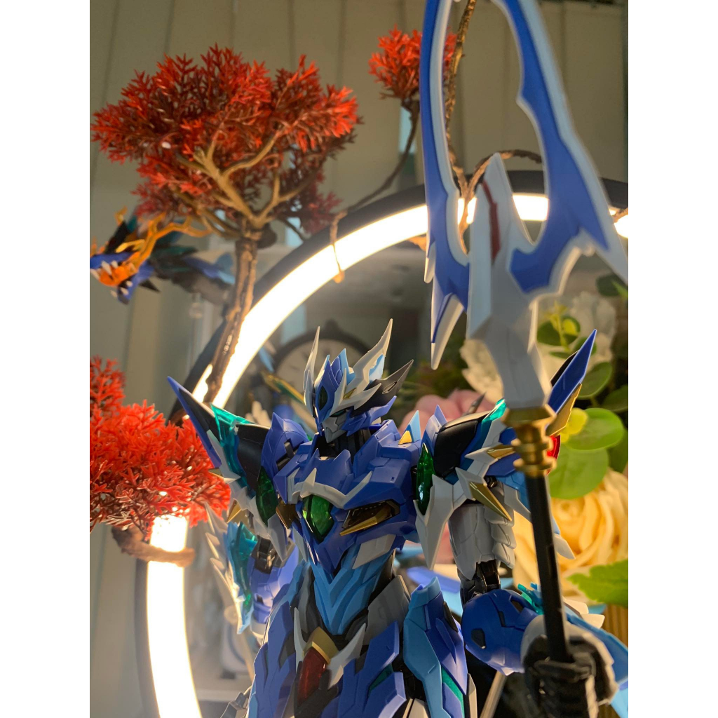 Mô hình Gundam MG 1/100 lắp ghép Aobing HiRM MNP-XH03 của Motor Nuclear kèm đế led trưng bày