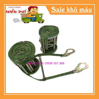 Thang dây thoát hiểm 5m , thang dây cứu sinh pccc nha cao tầng