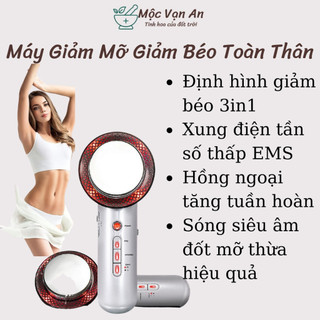 MÁY GIẢM BÉO [HÀNG CHÍNH HÃNG ] MÁY ĐÁNH TAN MỠ BỤNG BẰNG CÔNG NGHỆ SIÊU ÂM