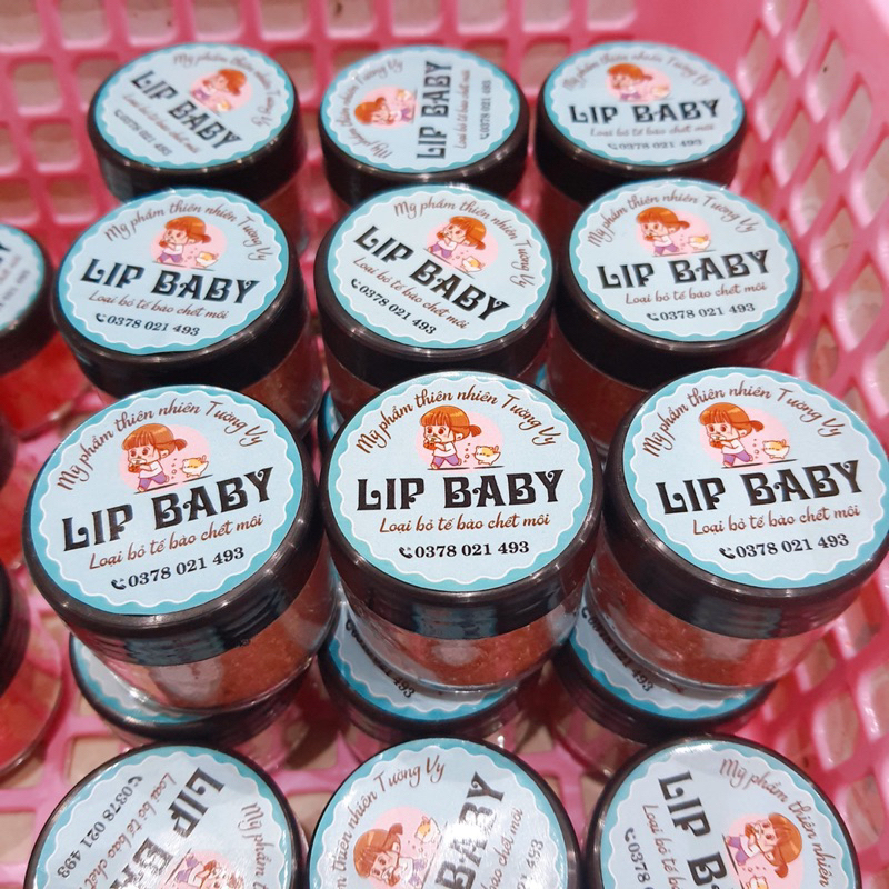 Tẩy tế bào chêt môi giúp môi căng mịn, khử thâm môi làm hồng môi