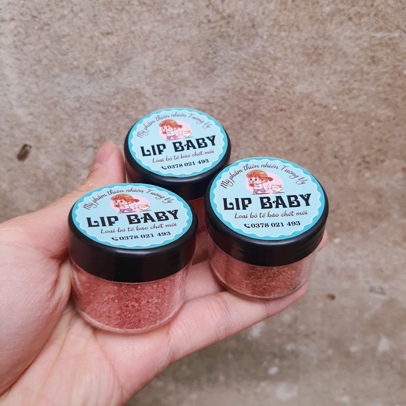 Tẩy tế bào chêt môi giúp môi căng mịn, khử thâm môi làm hồng môi