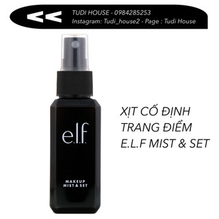 [MẪU MỚI] Xịt trang điểm E.L.F Makeup Mist&Set 60ml