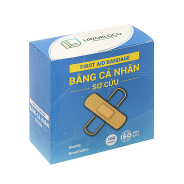 Băng Cá Nhân Màu Da Liworlco - Chất Lượng, Dính Tốt, Đàn Hồi Tốt