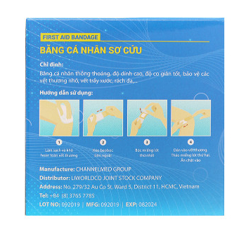 Băng Cá Nhân Màu Da Liworlco - Chất Lượng, Dính Tốt, Đàn Hồi Tốt