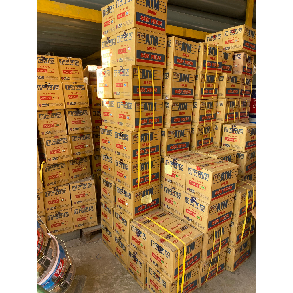 Sơn xịt ATM A268 màu xanh lá đậm