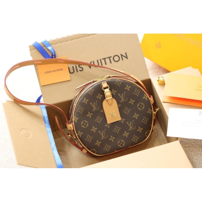 Túi xách nữ thời trang LV Boite sz22cm da thật 100% cực xinh đeo được nhiều kiểu 2box xịn sò