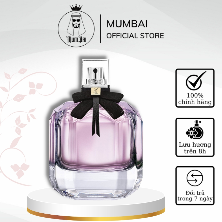 Nước hoa nữ thơm lâu YSL Mon Paris EDP, Nước hoa pháp cao cấp YSL 90ml, Dầu thơm nữ lưu hương trên 8h