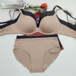 Đồ lót nữ không gọng, áo ngực nâng ngực, quần lót su - Triumph Maximizer 819 HU